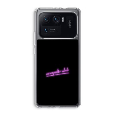 Vice Black: Xiaomi Mi 11 Ultra Transparant Hoesje
