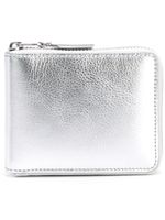 Comme Des Garçons Wallet portefeuille zippé - Métallisé