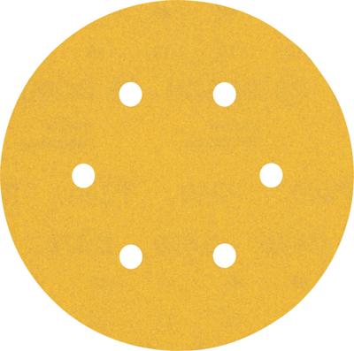 Bosch Accessoires Expert C470 schuurpapier voor excenterschuurmachines 150 mm, 6 gaten, K240 50-delig - 1 stuk(s) - 2608900923