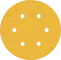 Bosch Accessoires Expert C470 schuurpapier voor excenterschuurmachines 150 mm, 6 gaten, K240 50-delig - 1 stuk(s) - 2608900923
