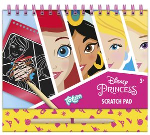 Totum Disney Princes Scratch Book