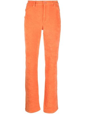 Maisie Wilen pantalon Mockumentary à coupe droite - Orange