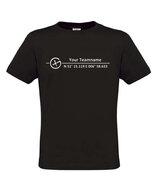Logo + Coördinaten , T-Shirt (zwart)