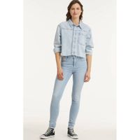 Levi's 721 high waist skinny jeans snatched - thumbnail