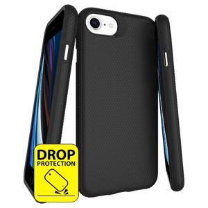 Just in Case Armor Case voor Apple iPhone SE 2022 Telefoonhoesje Zwart