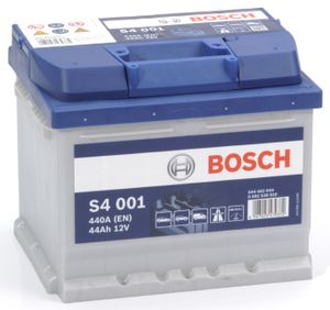 Bosch auto accu S4001 - 44Ah - 440A - voor voertuigen zonder start-stopsysteem S4001