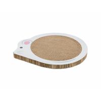 Krabpaal voor Katten Trixie Wit Plastic 35 × 2,5 × 29,5 cm
