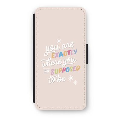 Right Place: iPhone 7 Flip Hoesje