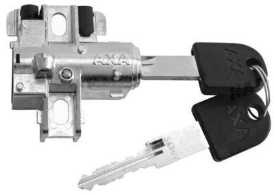 Bafang Bosch / axa gen2 e-bike accuslot / batterij slot zwart/zilver