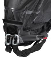 OXFORD "rainex" vouwgarage met topcase verlenging bike covers rainex outdoor f. top cases gr.