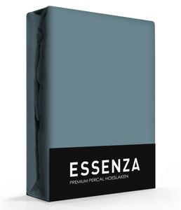 Essenza Hoeslaken Premium Percal Smoke Blue-80 x 200 cm