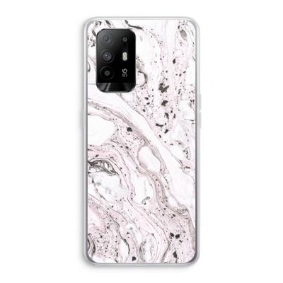 Mengelmoes: Oppo A95 5G Transparant Hoesje