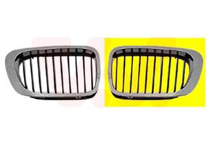 Radiateurgrille ** Equipart ** VAN WEZEL, Inbouwplaats: Links, u.a. fÃ¼r BMW