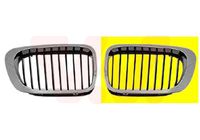 Radiateurgrille ** Equipart ** VAN WEZEL, Inbouwplaats: Links, u.a. fÃ¼r BMW