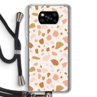 Terrazzo N°18: Xiaomi Poco X3 NFC Transparant Hoesje met koord
