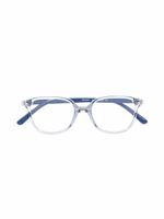 RAY-BAN JUNIOR lunettes de vue à monture transparente - Bleu