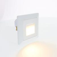 LED wand-trapverlichting 1.5Watt WIT vierkant