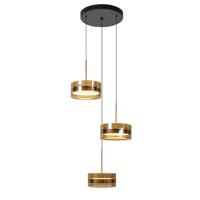 Highlight Hanglamp Enzo 3 lichts Ø 40 cm zwart Highlight Hanglamp Enzo 3 lichts Ø 40 cm zwart
