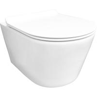 Xellanz Sity Wandcloset Rimless met Toiletzitting - Softclose en Quick Release - Glans Wit