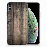 Apple iPhone Xs Max | Bumper Hoesje | Steigerhout