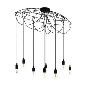 EGLO Hogsmill Hanglamp - E27 - 115,5 cm - Zwart