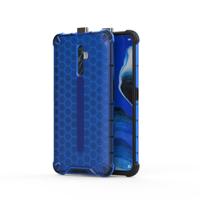 Voor oppo Reno2 Z schokbestendige honingraat PC + TPU case (blauw)