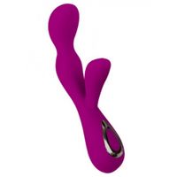 Pretty Love - Impluse Oplaadbare Rabbit Vibrator Paars - thumbnail