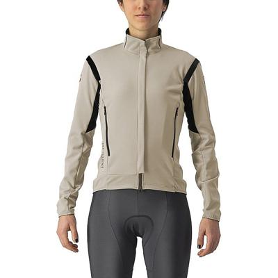 Castelli Perfetto RoS 2 lange mouw fietsjack lichtgrijs dames