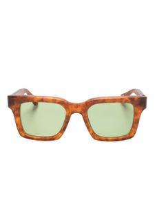 Matsuda lunettes de soleil M1027 à monture carrée - Marron