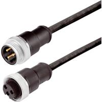 Weidmüller 2519450200 Sensor/actuator connector, geassembleerd 7/8 Aantal polen (sensoren): 5 Stekker, recht, Bus, recht 2.00 m 1 stuk(s)