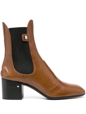 Laurence Dacade bottines Angie 55 mm en cuir - Marron
