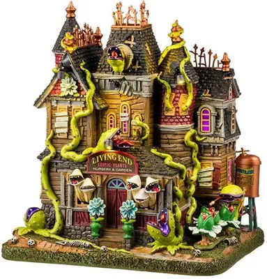 Lemax the living end verlicht huisje Spooky Town 2025