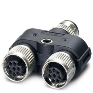 Phoenix Contact 1454969 Sensor/actuator verdeler en adapter M12 Aantal polen: 8 Adapter, Y-vorm 5 stuk(s)