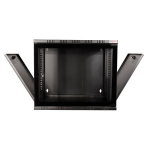 LogiLink 19 WALLMOUNT SOHO BOX 12U 540*400, BLACK, FLATPACK 19inch-wandkast (b x h x d) 540 x 589 x 400 mm 12 HE Zwart (RAL 9005)