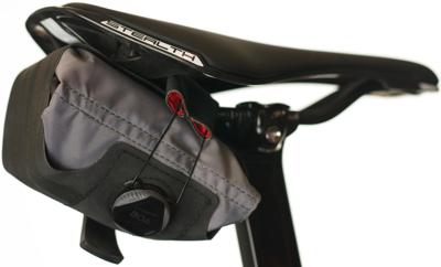 SILCA Saddle bag asymmet. grey/red