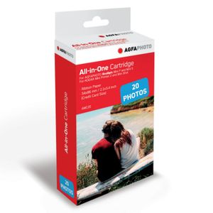 Agfa Mini 2x3" fotopapier (20 stuks) OUTLET