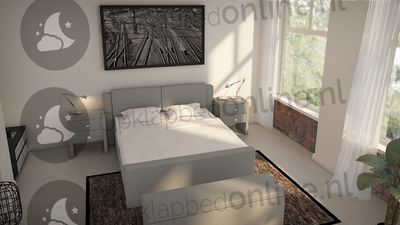 Elektrische boxspring 180 x 200 cm- stofkleur 5086