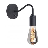 Collo zwart wandlamp 1 lichts
