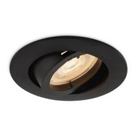 Complete Led spot Monti zwart GU10 dimbaar 4.2 Watt