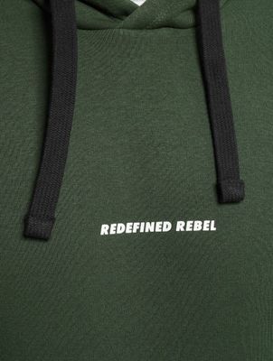 Redefined Rebel / Hoody Rebel Rralfred in groen Redefined Rebel / Hoody Rebel Rralfred in groen