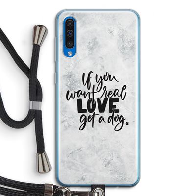Partner in crime: Samsung Galaxy A50 Transparant Hoesje met koord