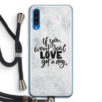 Partner in crime: Samsung Galaxy A50 Transparant Hoesje met koord
