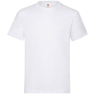 3-Pack Maat 2XL - T-shirt wit ronde hals 185 gr heavy T