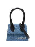 Jacquemus mini sac à main Le Chiquito en jean - Bleu - thumbnail