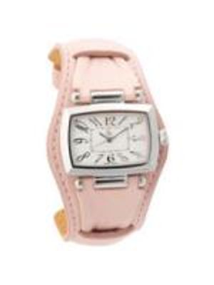 Guess horlogeband I15070L2 / 15070L2 Leder Roze + standaard stiksel