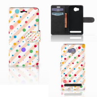 Huawei Y3 2 | Y3 II Telefoon Hoesje Dots - thumbnail