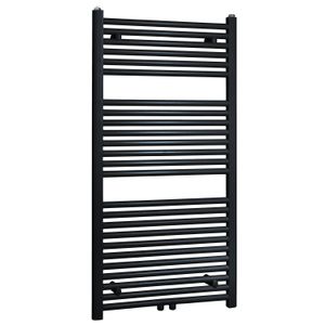 Elara sierradiator antraciet 1185x450 Middenonder Aansluiting