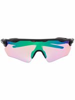 Oakley lunettes de soleil à monture oversize - Noir