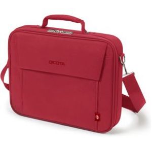 Dicota Eco Multi BASE notebooktas 39,6 cm (15.6 ) Rood