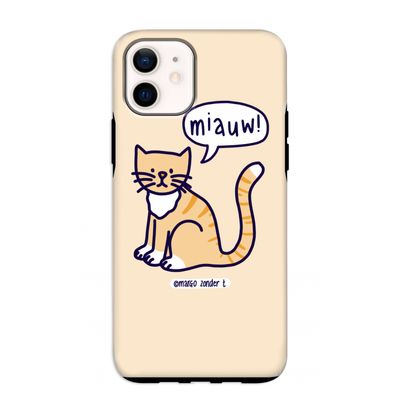 Miauw: iPhone 12 mini Tough Case